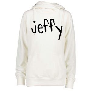 Jeffy Womens Funnel Neck Pullover Hood