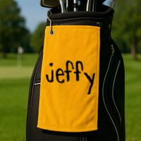 Jeffy Golf Towel