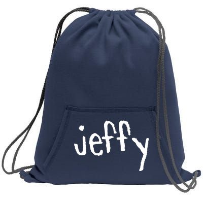 Jeffy Sweatshirt Cinch Pack Bag