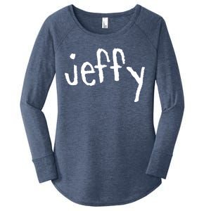 Jeffy Women's Perfect Tri Tunic Long Sleeve Shirt