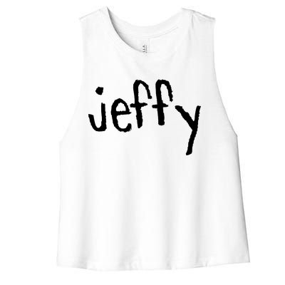 Jeffy Women's Racerback Cropped Tank