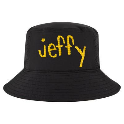 Jeffy Gold Logo Cool Comfort Performance Bucket Hat