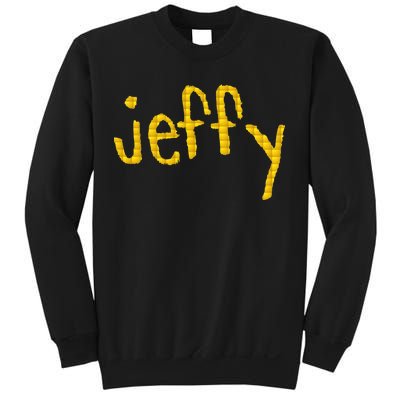 Jeffy Gold Logo Sweatshirt