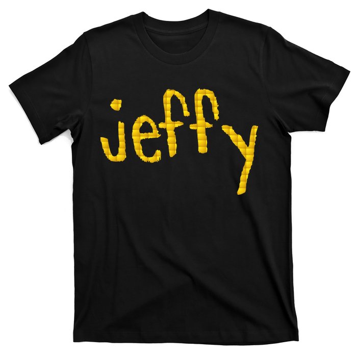 Jeffy Gold Logo T-Shirt