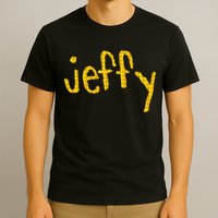 Jeffy Gold Logo T-Shirt