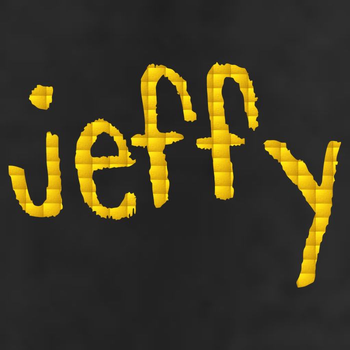 Jeffy Gold Logo Adult Drive Performance Visor