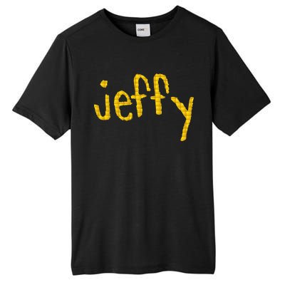 Jeffy Gold Logo Tall Fusion ChromaSoft Performance T-Shirt