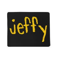 Jeffy Gold Logo Mousepad