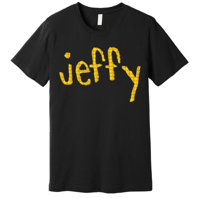 Jeffy Gold Logo Premium T-Shirt