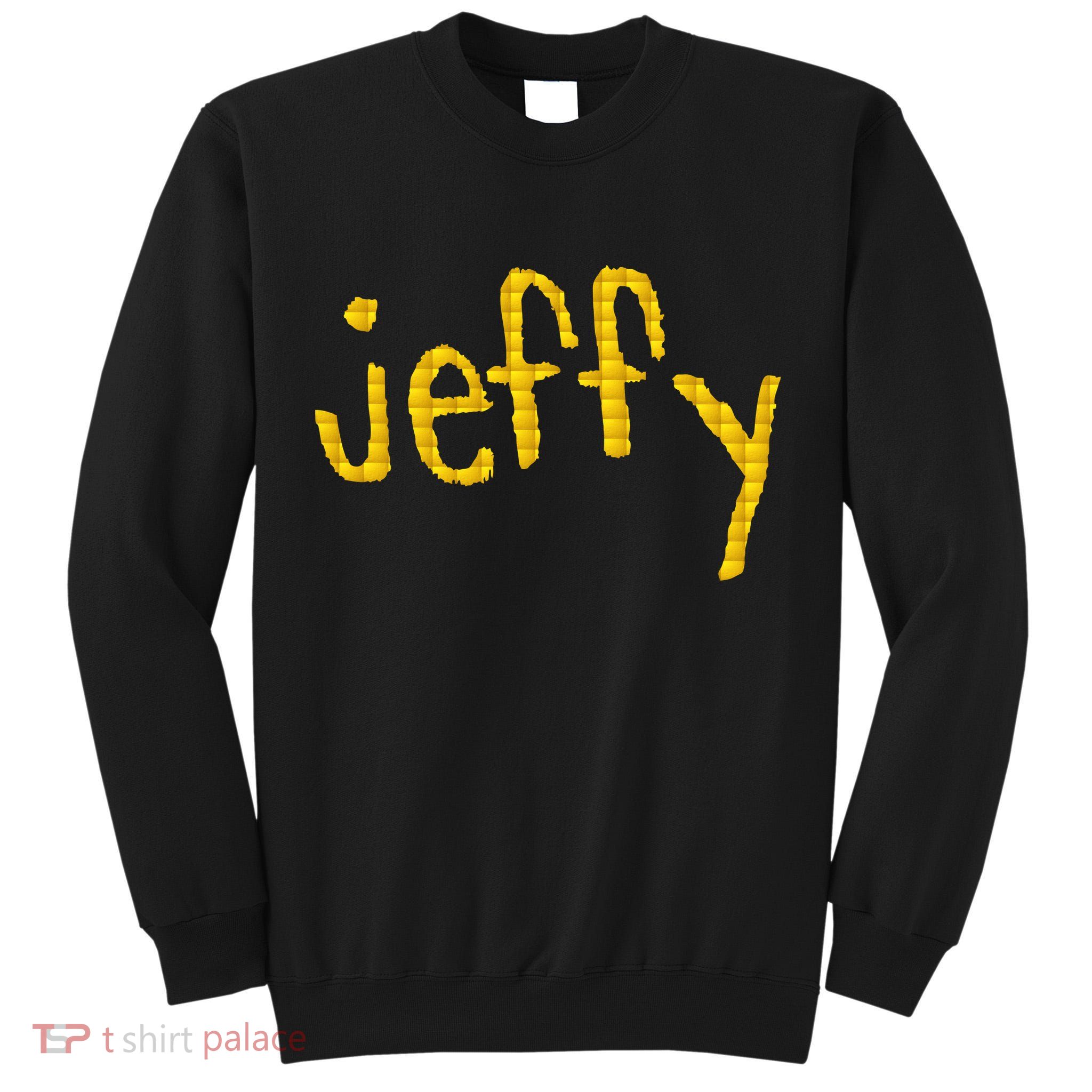 Jeffy Gold Logo Tall Sweatshirt