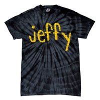 Jeffy Gold Logo Tie-Dye T-Shirt