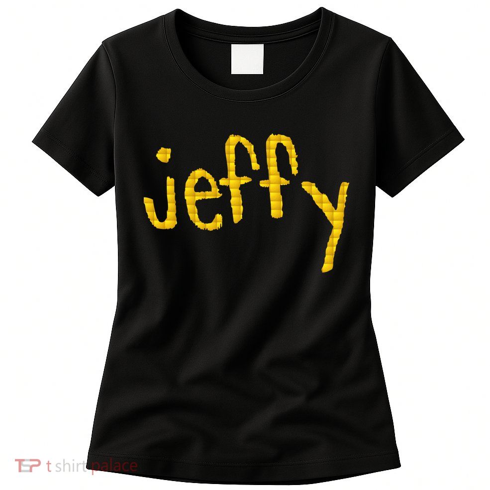 Jeffy Gold Logo Womens T-Shirt