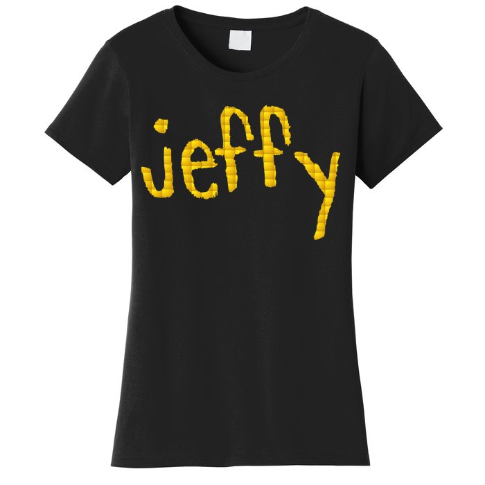 Jeffy Gold Logo Women's T-Shirt