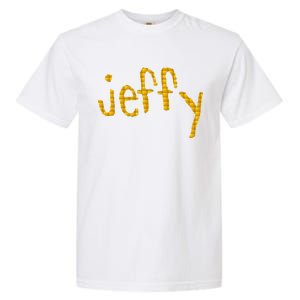 Jeffy Gold Logo Garment-Dyed Heavyweight T-Shirt