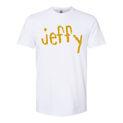 Jeffy Gold Logo Softstyle CVC T-Shirt