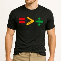 Juneteenth Equality Is Greater Than Division Afro Performance Shirt