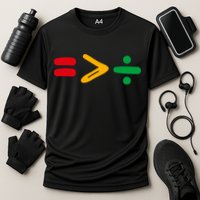 Juneteenth Equality Is Greater Than Division Afro Performance Shirt