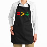 Juneteenth Equality Is Greater Than Division Afro Apron
