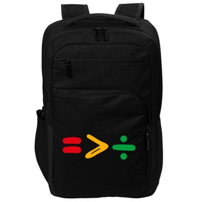 Juneteenth Equality Is Greater Than Division Afro Impact Tech Backpack