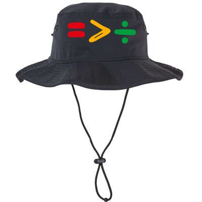 Juneteenth Equality Is Greater Than Division Afro Bucket Hat