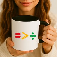 Juneteenth Equality Is Greater Than Division Afro Mug