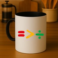 Juneteenth Equality Is Greater Than Division Afro Mug