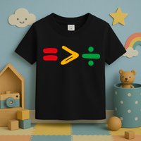 Juneteenth Equality Is Greater Than Division Afro Toddler T-Shirt
