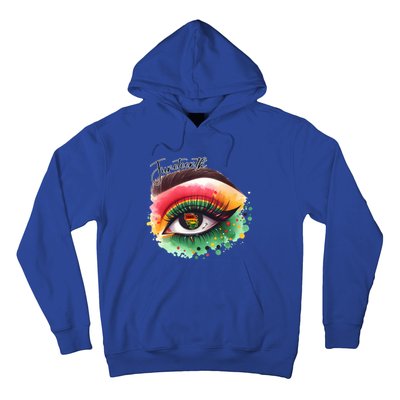 Junenth Eye June 19th 1865 Vibes Only Junenth Eye Great Gift Hoodie