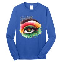 Junenth Eye June 19th 1865 Vibes Only Junenth Eye Great Gift Long Sleeve Shirt