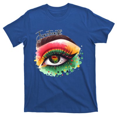 Junenth Eye June 19th 1865 Vibes Only Junenth Eye Great Gift T-Shirt