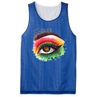 Junenth Eye June 19th 1865 Vibes Only Junenth Eye Great Gift Mesh Reversible Basketball Jersey Tank