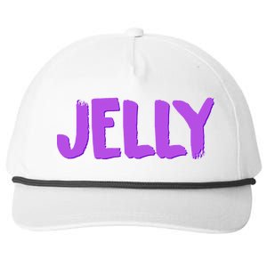 Jelly Matching Snapback Five-Panel Rope Hat