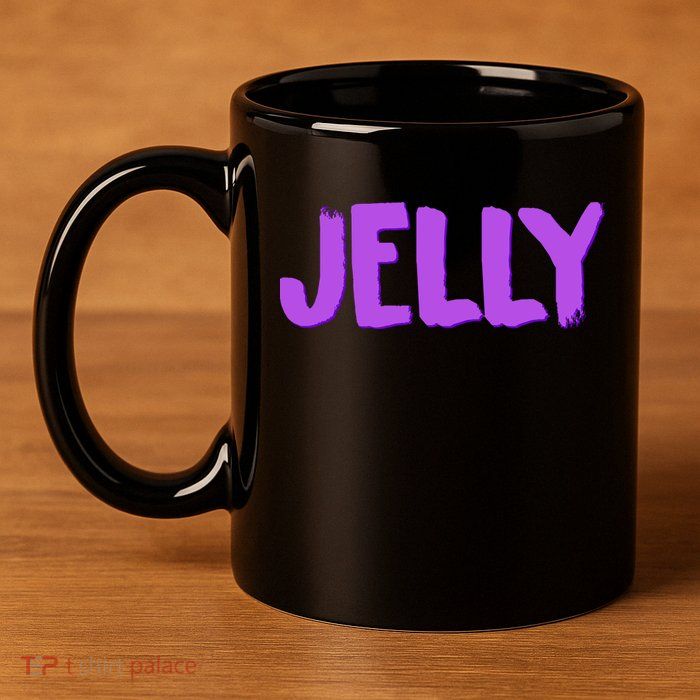 Jelly Matching 11oz C Handle Ceramic Mug