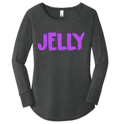 Jelly Matching Women's Perfect Tri Tunic Long Sleeve Shirt