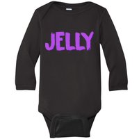 Jelly Matching Baby Long Sleeve Bodysuit