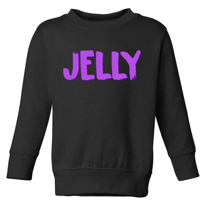 Jelly Matching Toddler Sweatshirt