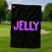 Jelly Matching Golf Towel