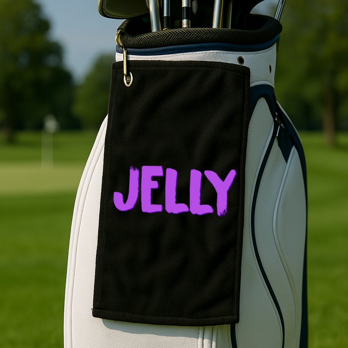 Jelly Matching Golf Towel
