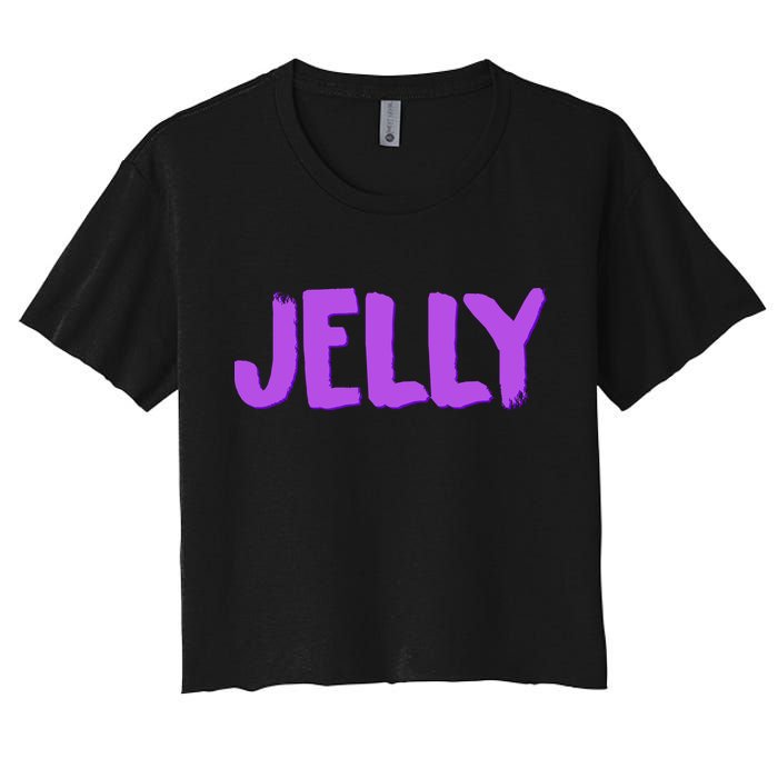 Jelly Matching Women's Crop Top Tee