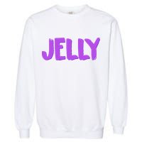 Jelly Matching Garment-Dyed Sweatshirt