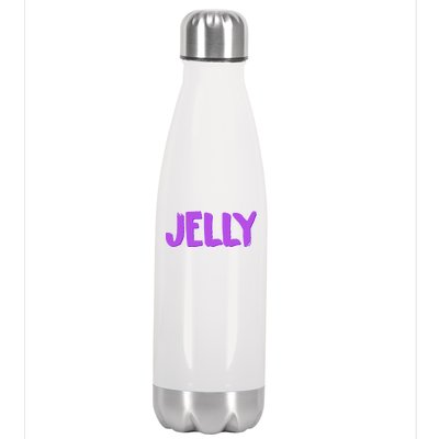 Jelly Matching Stainless Steel Insulated Water Bottle