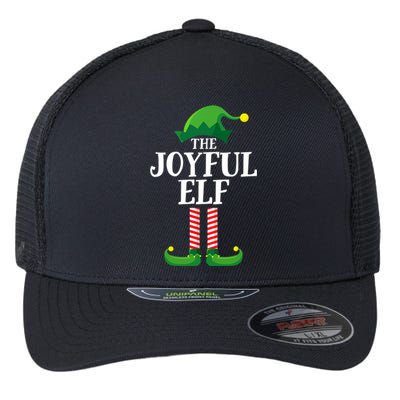 Joyful Elf Matching Family Group Christmas Party Flexfit Unipanel Trucker Cap