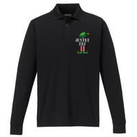 Joyful Elf Matching Family Group Christmas Party Performance Long Sleeve Polo