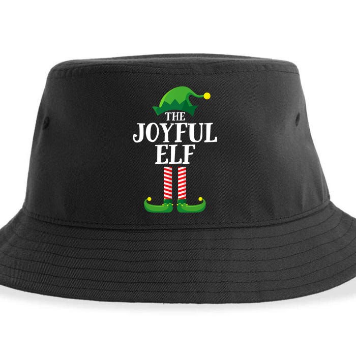 Joyful Elf Matching Family Group Christmas Party Sustainable Bucket Hat