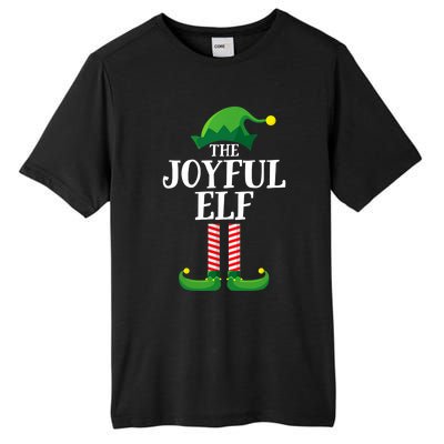 Joyful Elf Matching Family Group Christmas Party Tall Fusion ChromaSoft Performance T-Shirt