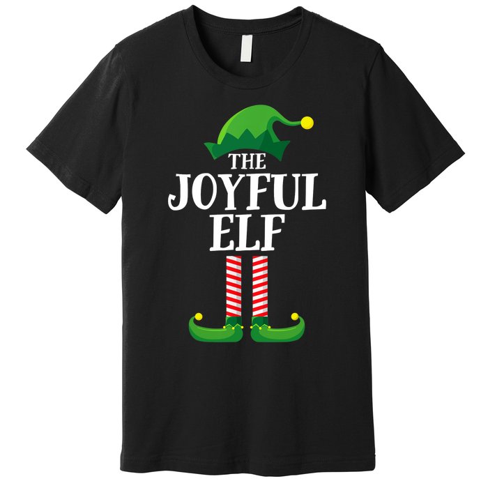 Joyful Elf Matching Family Group Christmas Party Premium T-Shirt