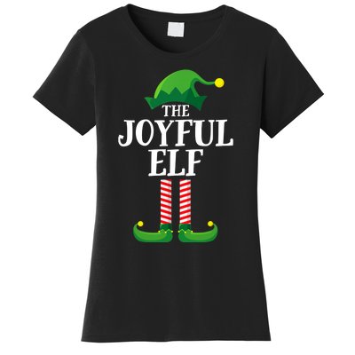 Joyful Elf Matching Family Group Christmas Party Women's T-Shirt