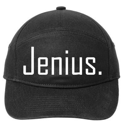 Jenius 7-Panel Snapback Hat