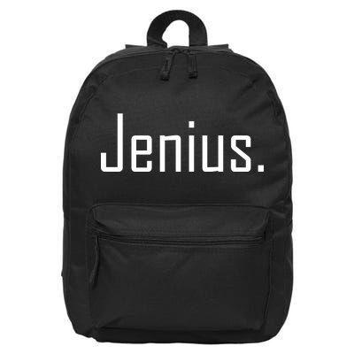 Jenius 16 in Basic Backpack