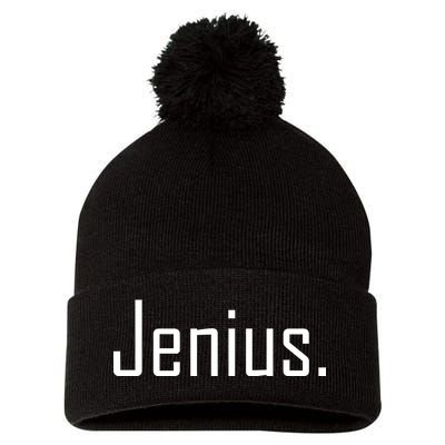 Jenius Pom Pom 12in Knit Beanie